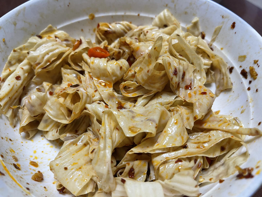 香辣豆皮
