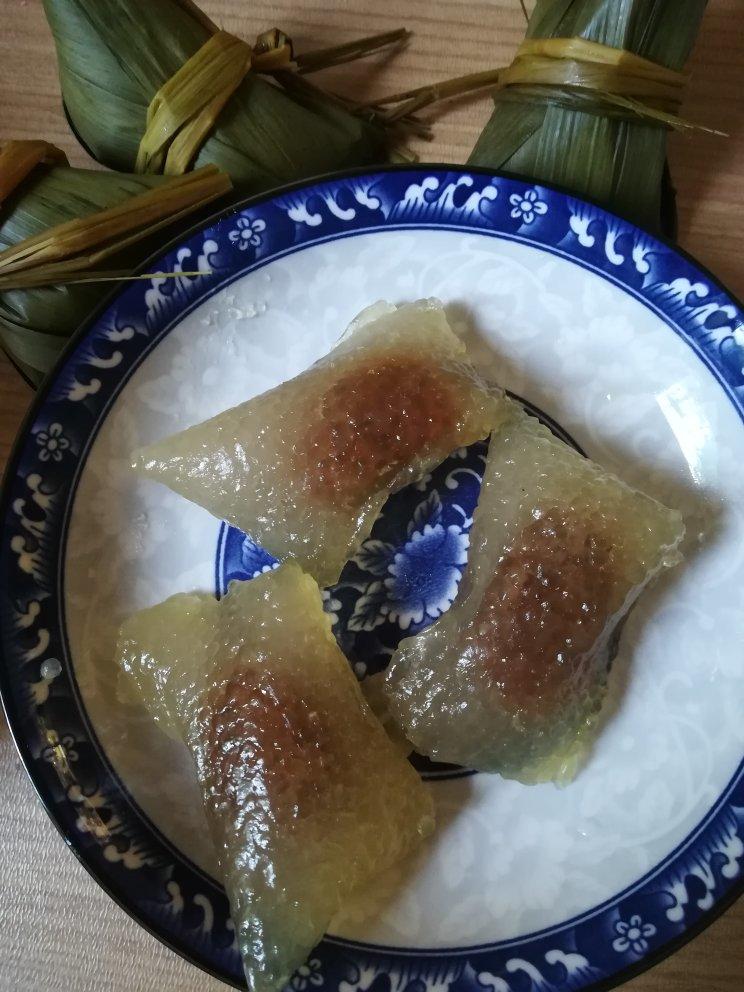 水晶西米粽
