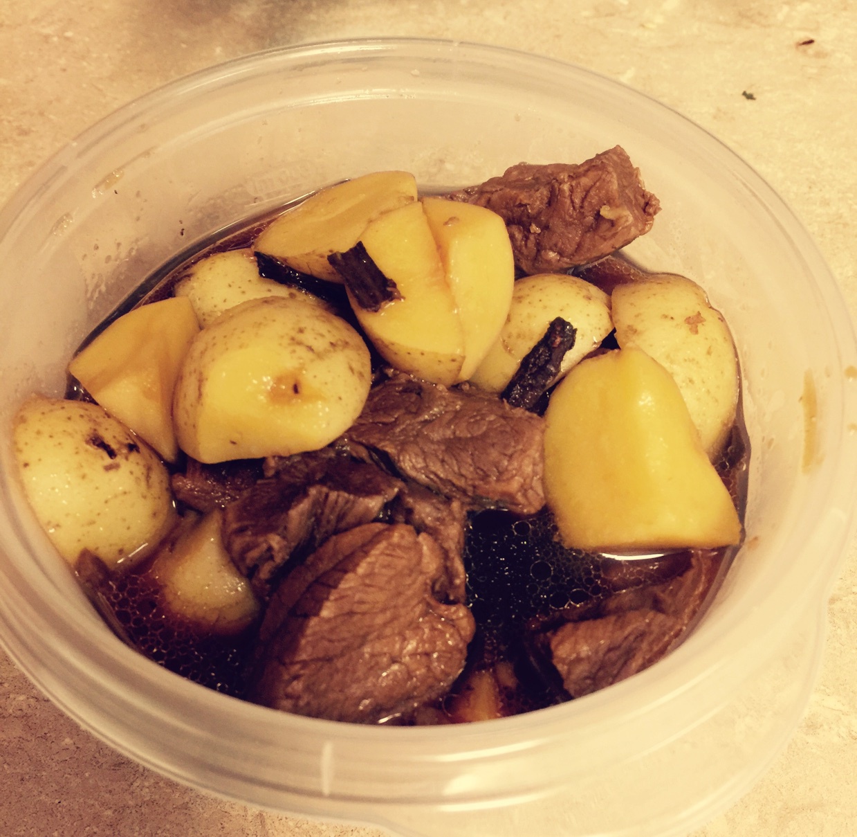 西红柿土豆炖牛肉