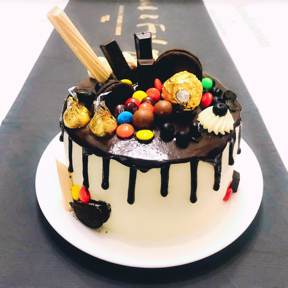 【Mr孟团队】巧克力淋面蛋糕（视频)
