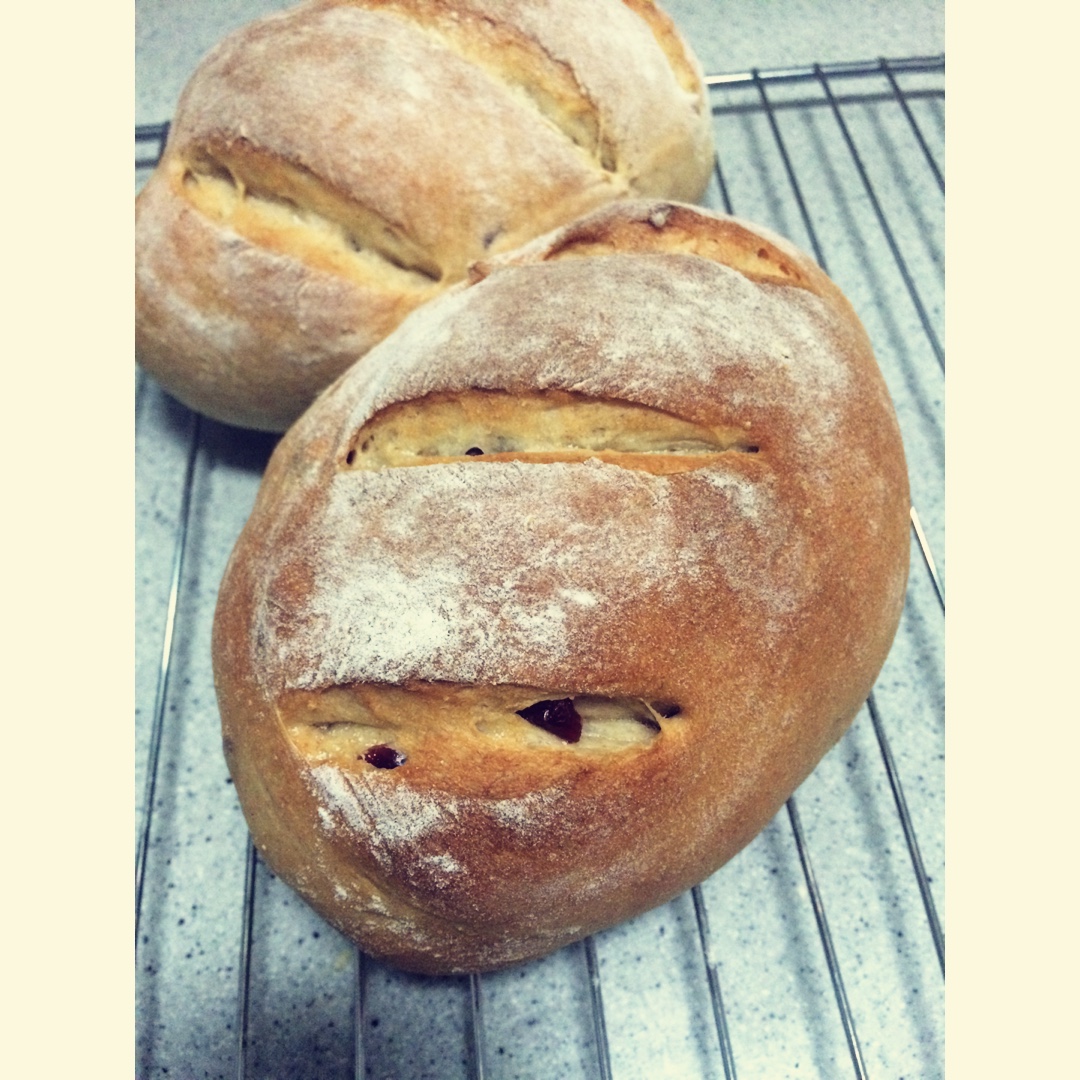 全麦核桃包～软欧包