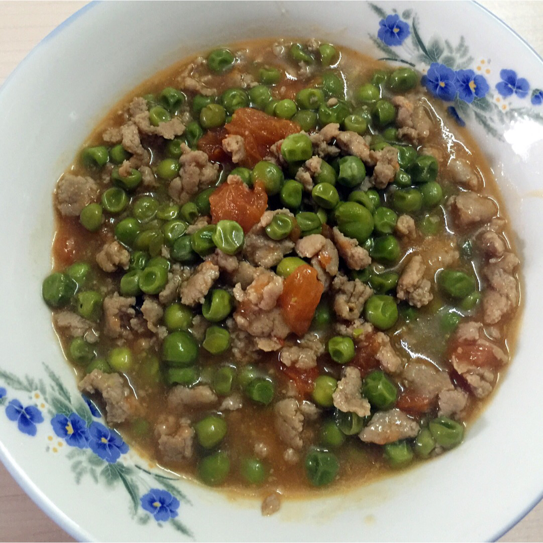 肉沫青豆
