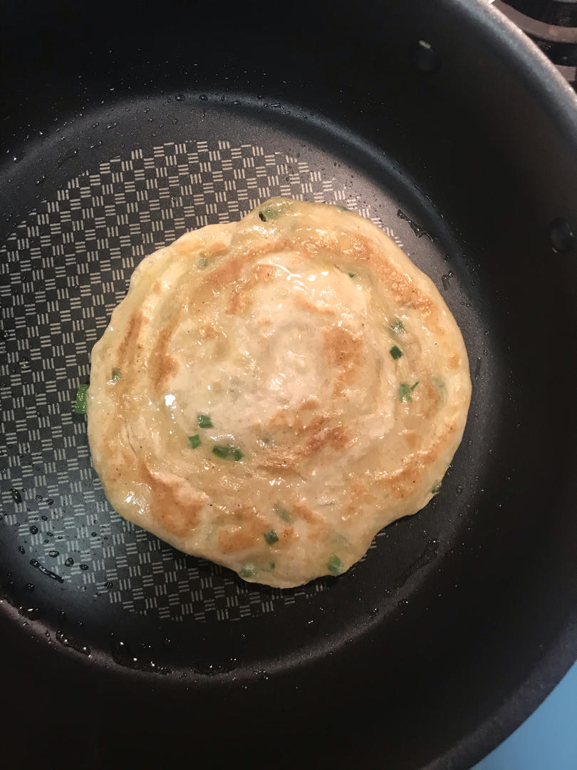 香酥千层饼，葱油饼，酥掉渣了