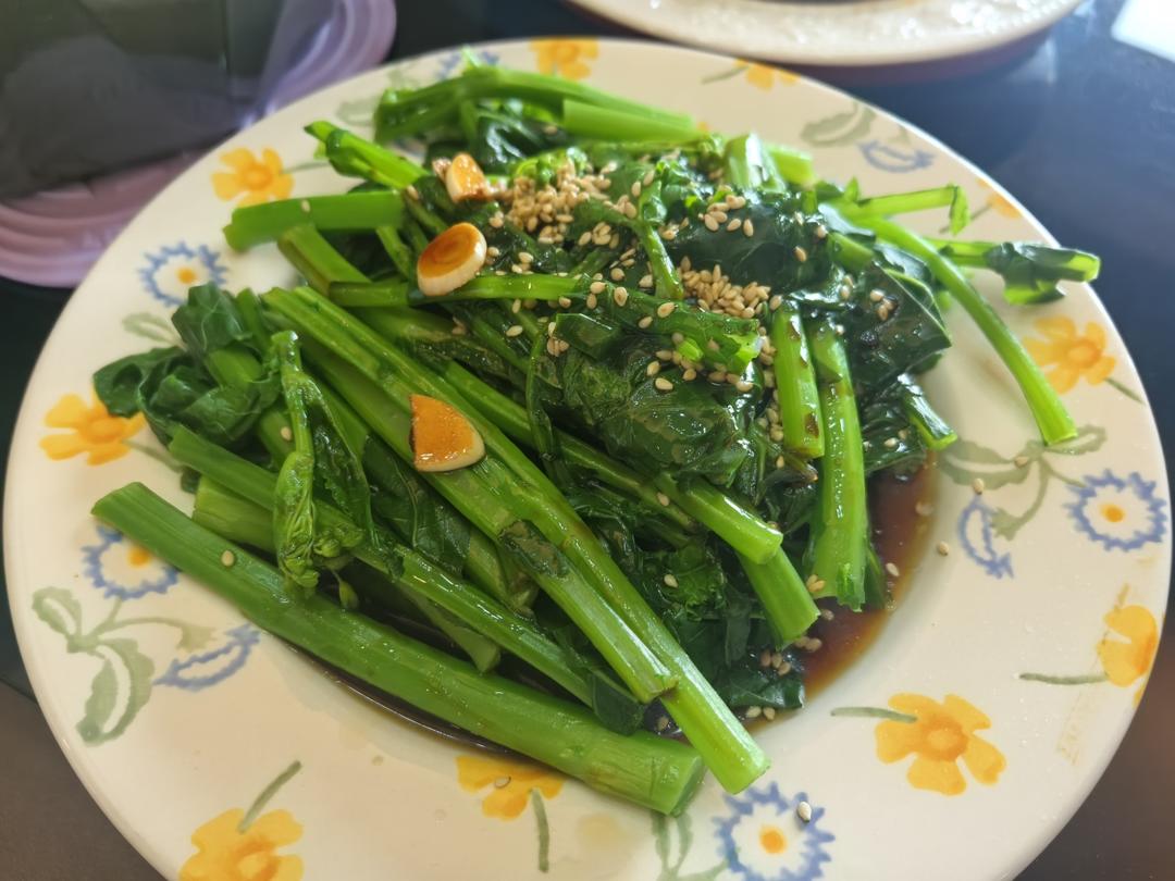 三分钟快手美味健康菜 清炒板蓝根