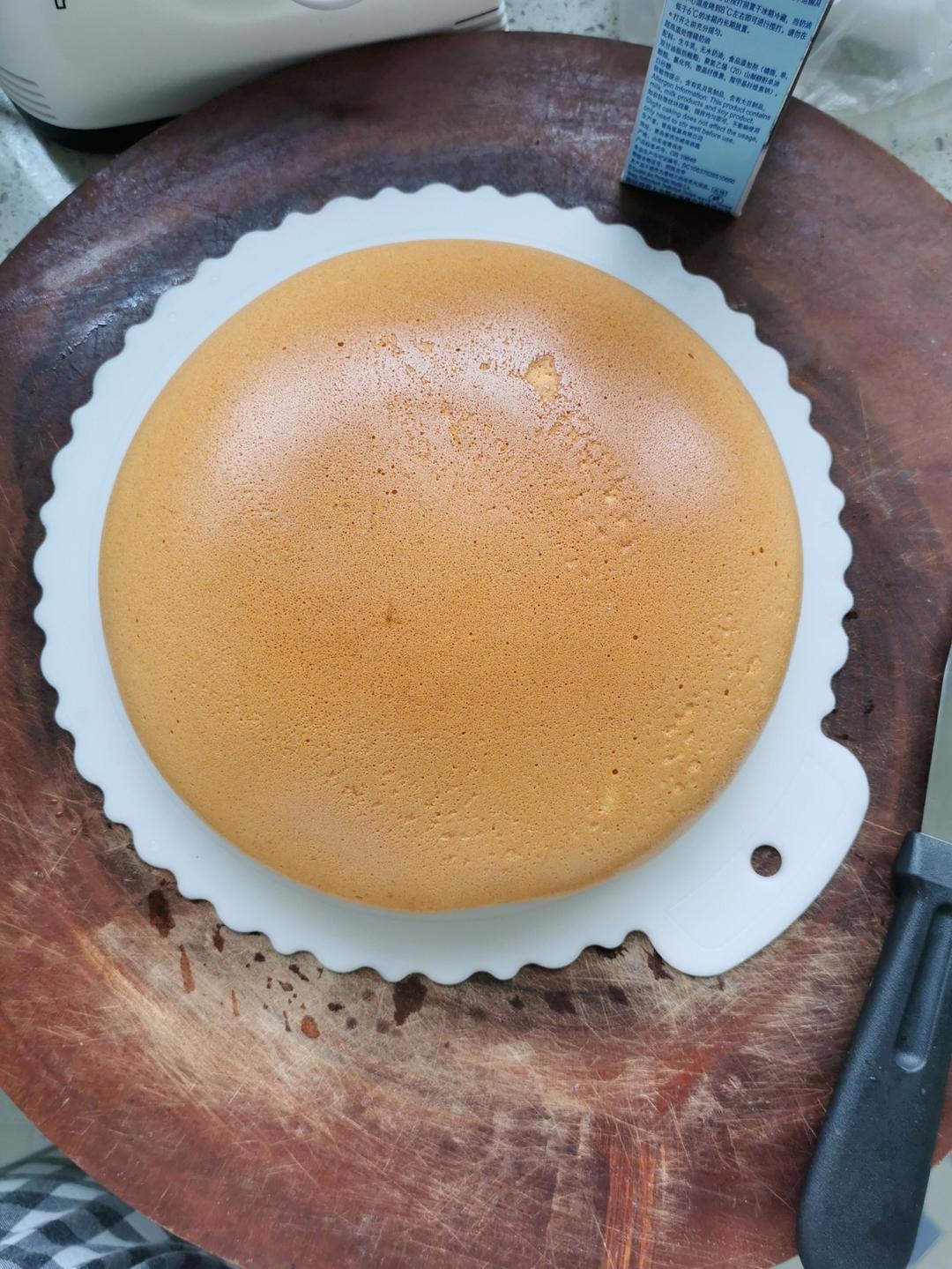 不用电子称只需要普通电饭锅做的电饭锅蛋糕