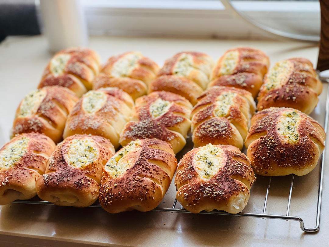 直接法万能面团－培根芝士包