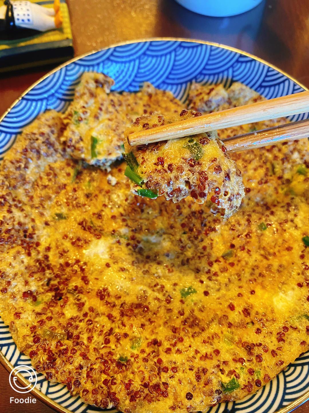 健康藜麦鸡蛋饼
