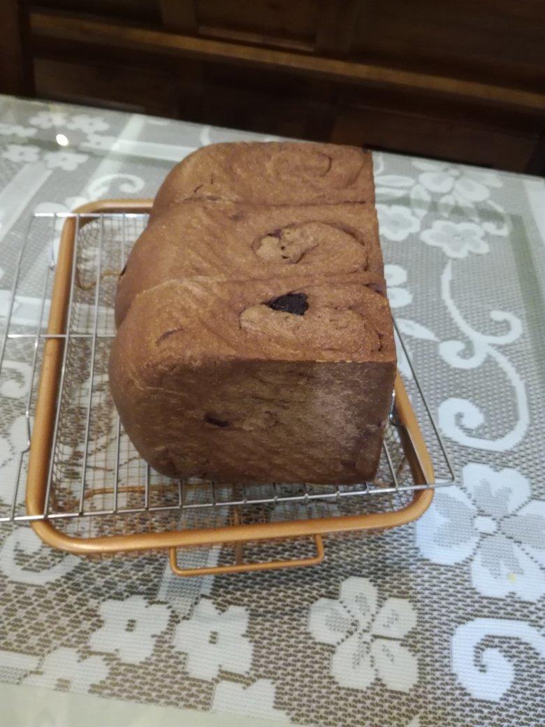 巧克力蔓越梅吐司