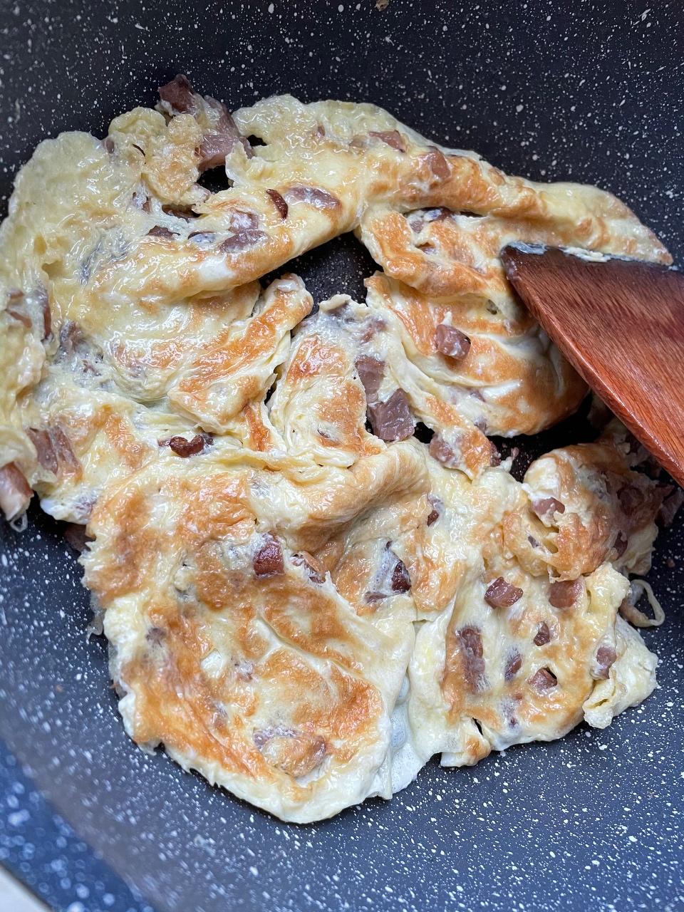 不爱吃煎蛋的人都爱吃的菜脯（萝卜干）煎蛋