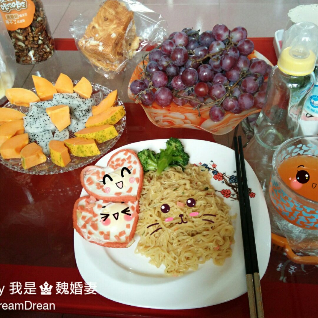 炒方便面