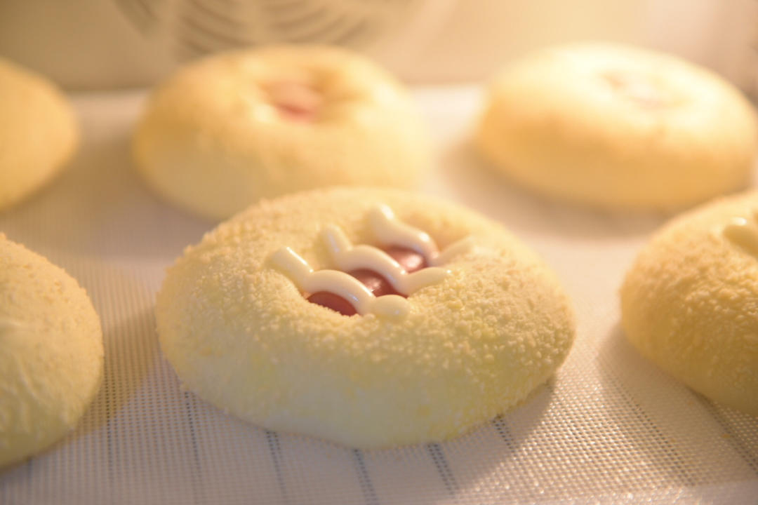 软萌萌🉐芝士热狗面包❗️简单易做✔️还高颜值！