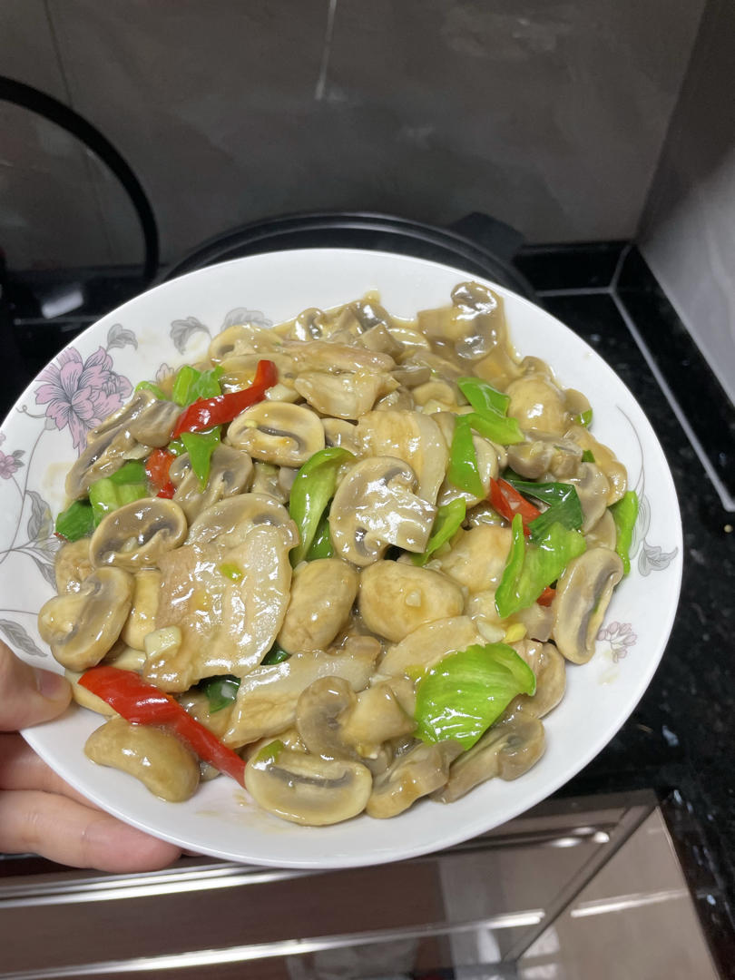 家常菜 口蘑炒肉