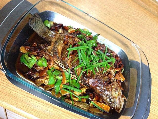 干烧臭鳜鱼的做法