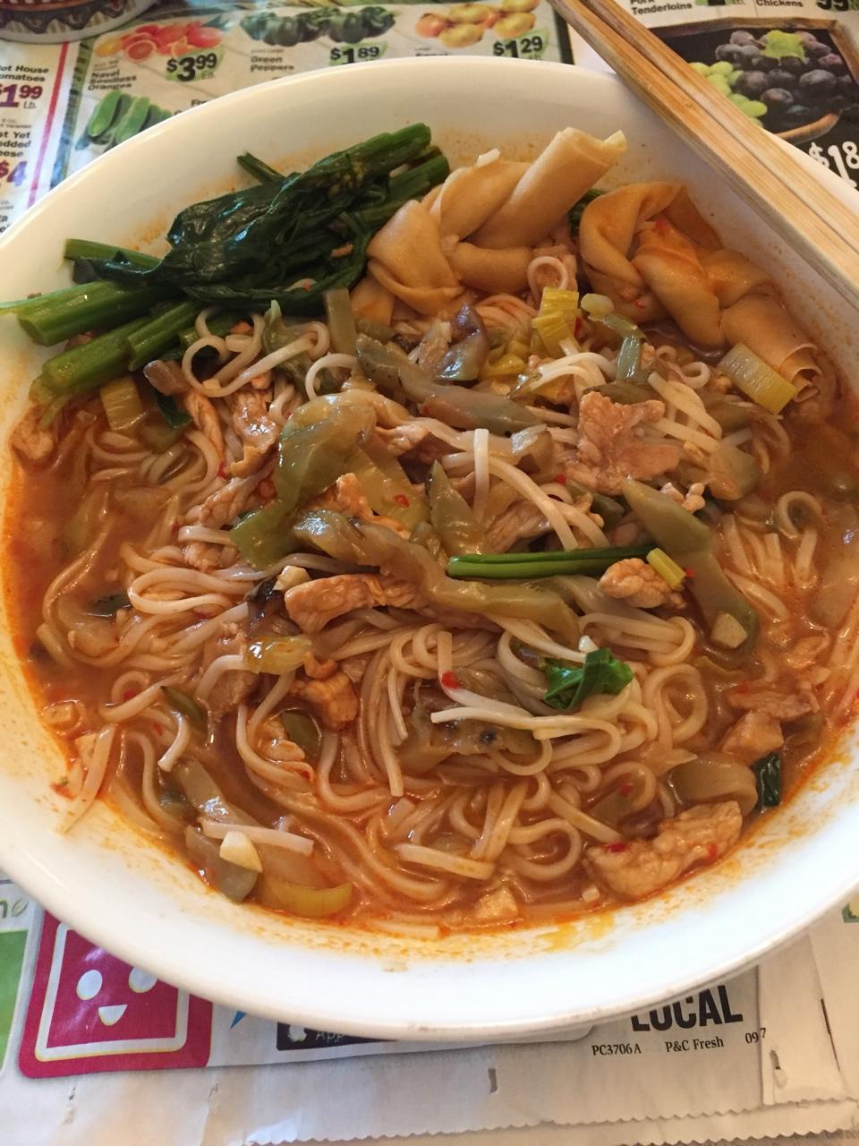 榨菜肉丝面