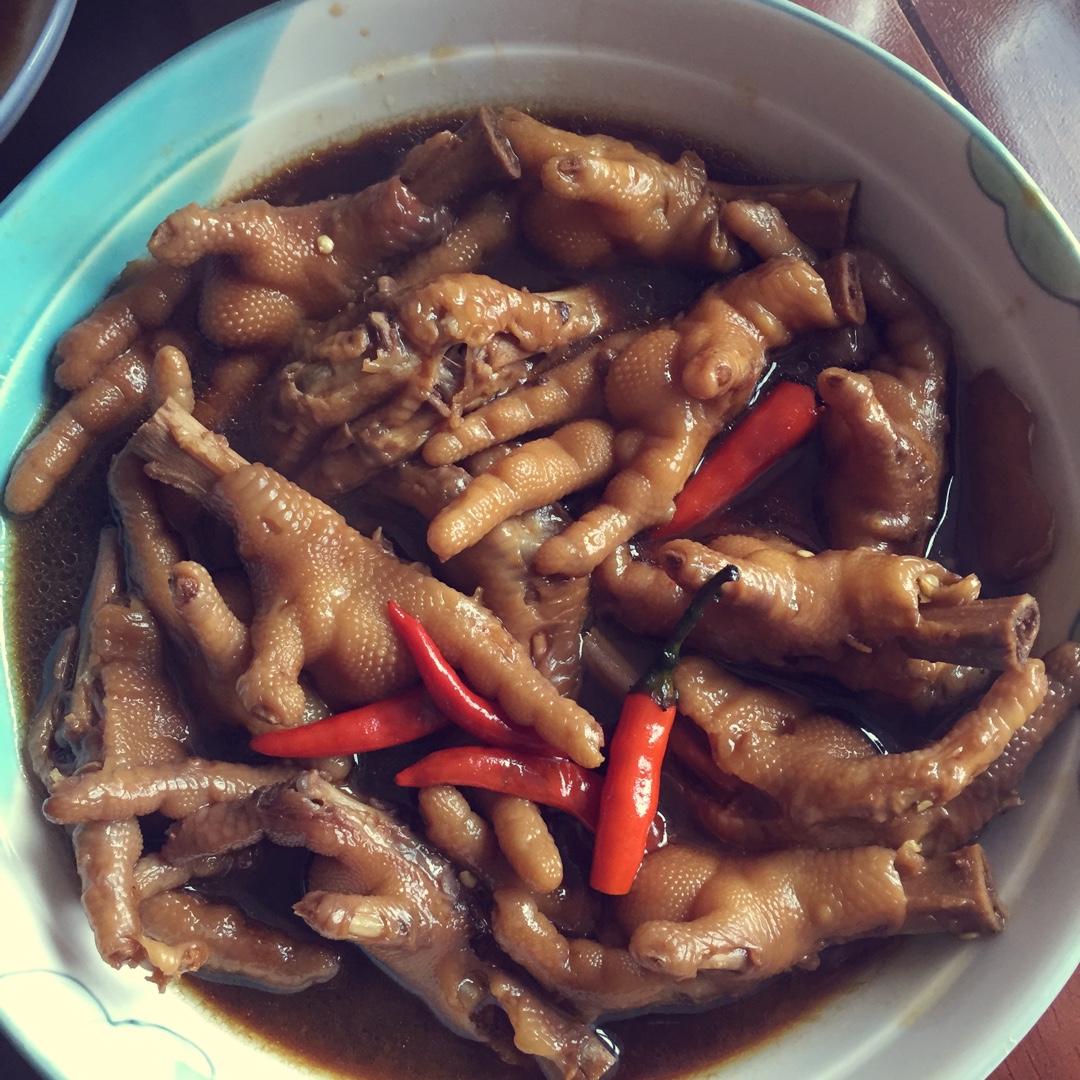 香辣卤鸡爪