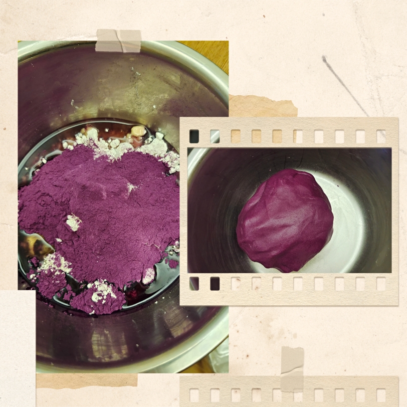 紫晶酥（香芋麻薯酥）的做法 步骤17