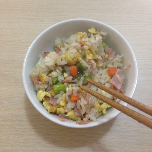 芦笋蛋炒饭