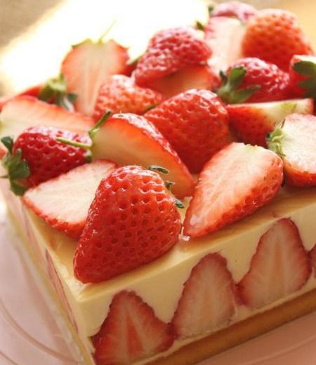 法式草莓蛋糕的做法