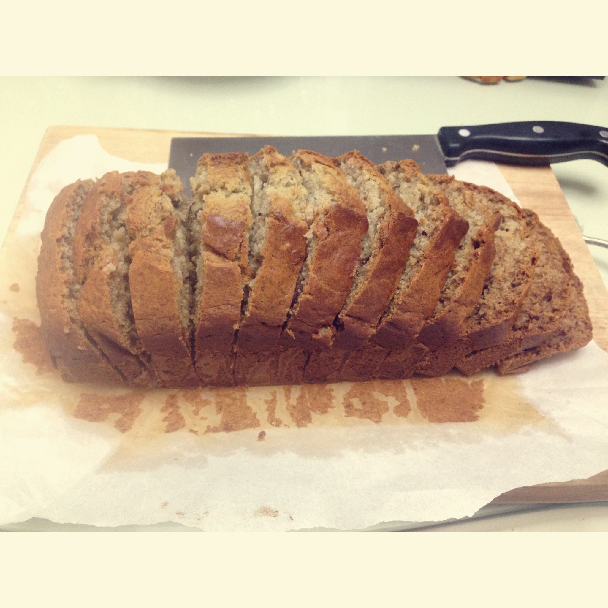 星巴克香蕉核桃蛋糕（Banana loaf）