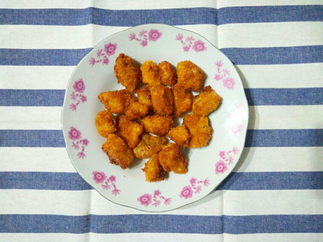杏鲍菇版素鸡米花