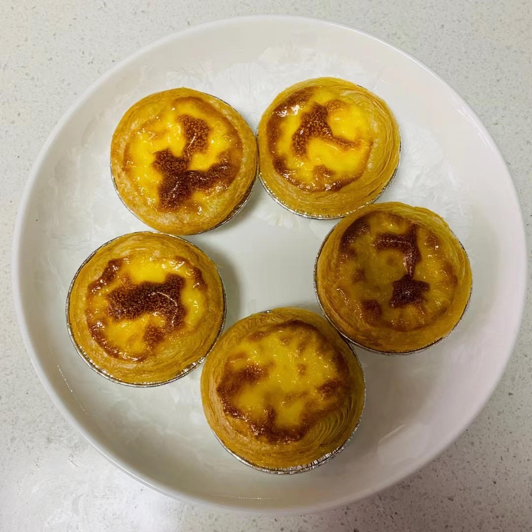 超嫩滑的葡式蛋挞(全蛋版)新手友好『秒杀KFC』