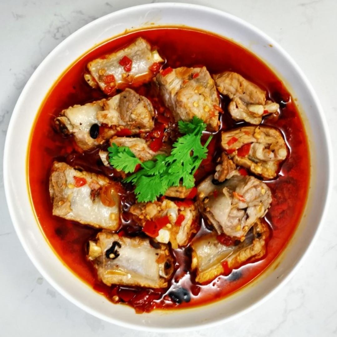 ［湘菜］豆豉剁椒蒸排骨