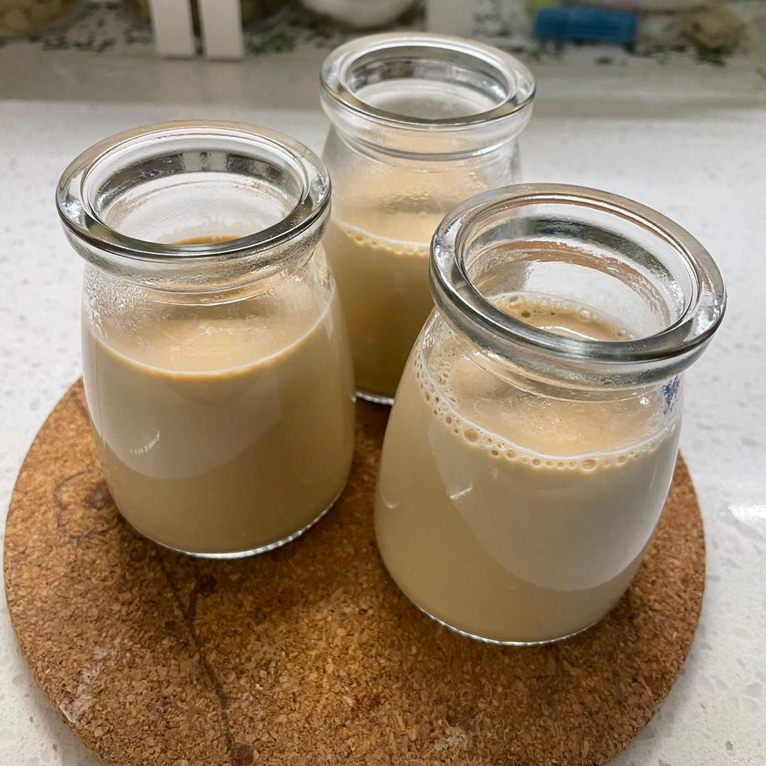 Q弹爽滑的咖啡奶冻