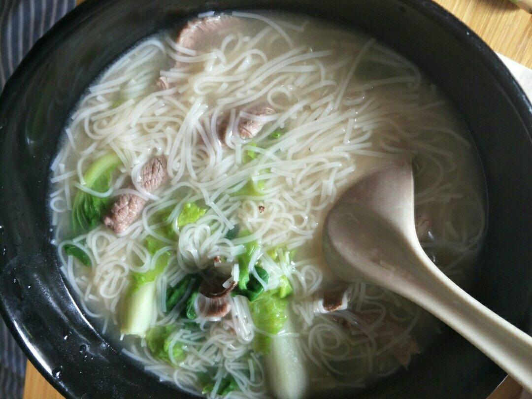 小香小食做的瘦肉猪肝面线