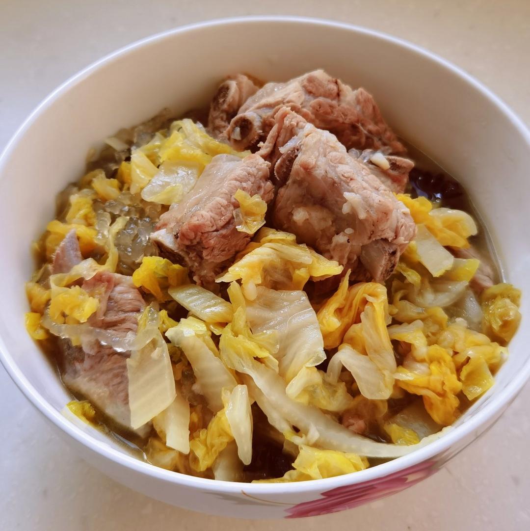 【曼食慢语】酸菜排骨炖粉条