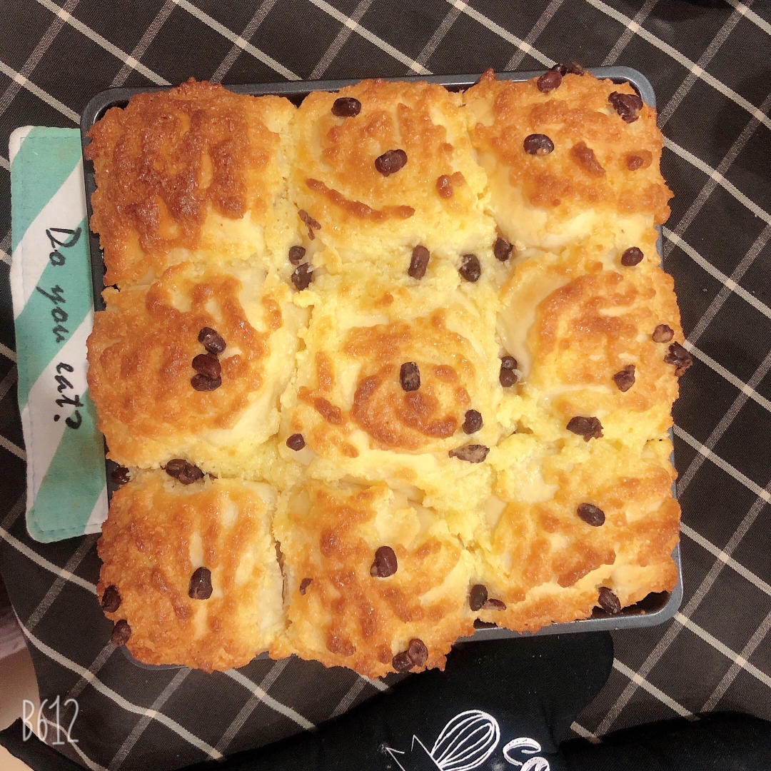 夏季这样做面包，柔软超拉丝，椰蓉餐包