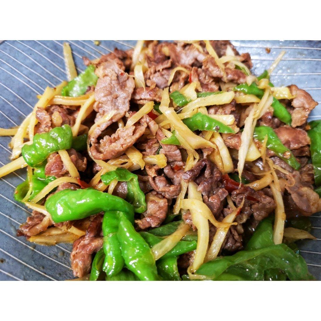 川味仔姜红辣椒炒牛肉