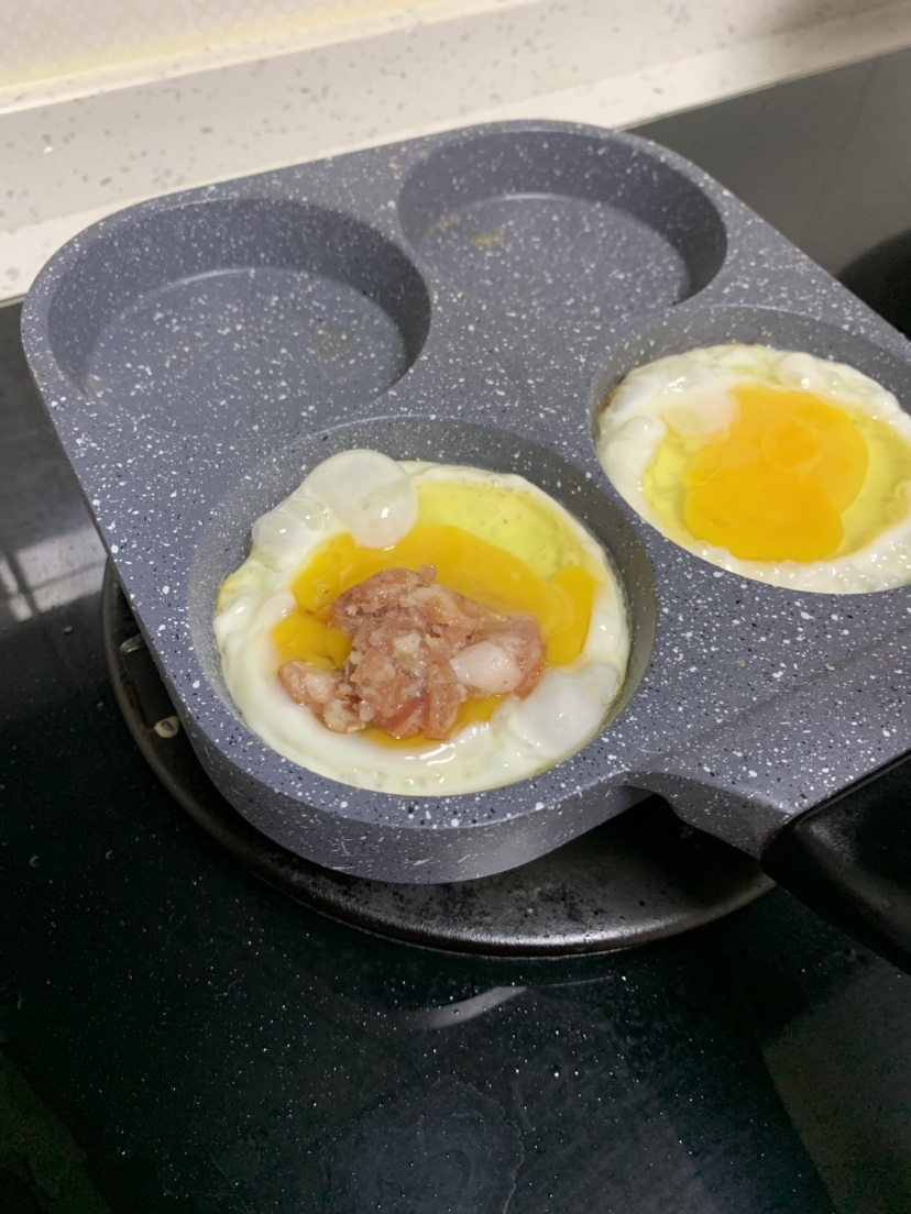 ‼️可以开店的鸡蛋汉堡㊙️三分钟完美早餐的做法 步骤4