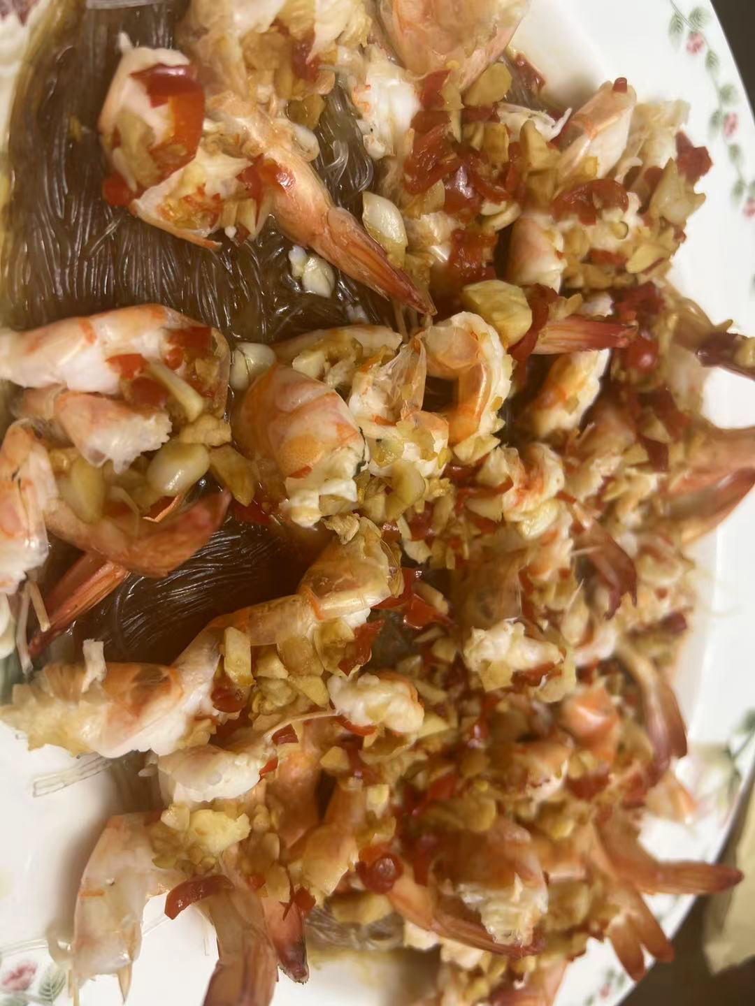 蒜蓉粉丝开背虾