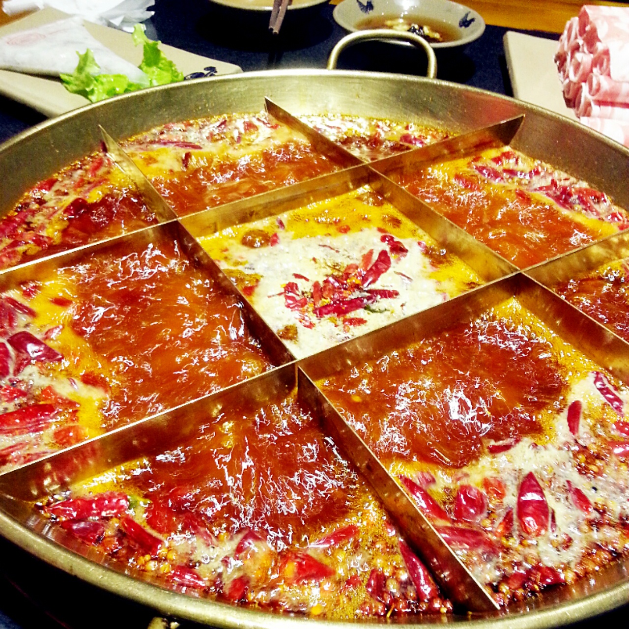 ada-133做的四川麻辣火锅