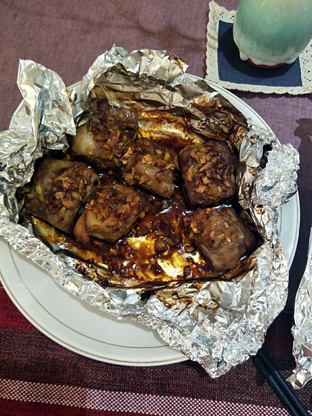 香到骨头里的蒜香排骨（烤箱）