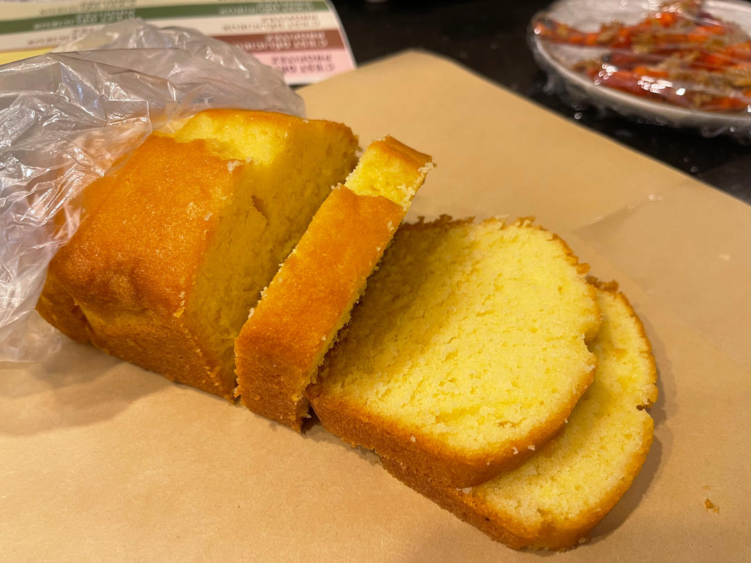 如冰淇淋般の香草磅蛋糕——北鼎烤箱食谱