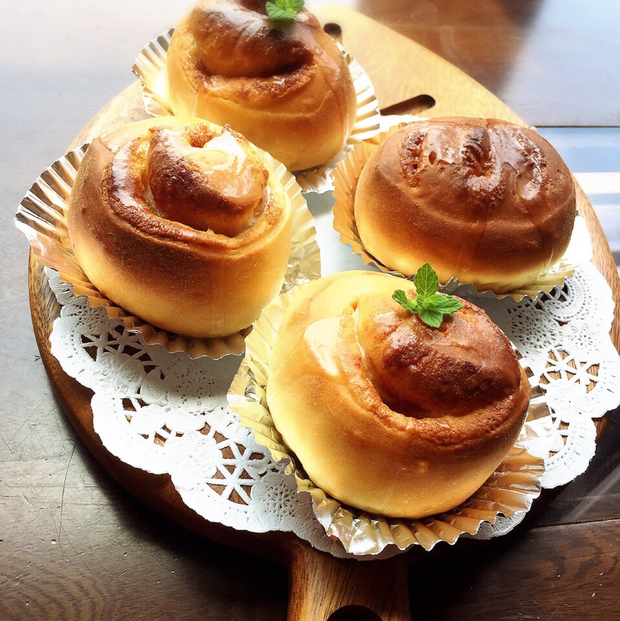 【曼食慢语】肉桂面包卷