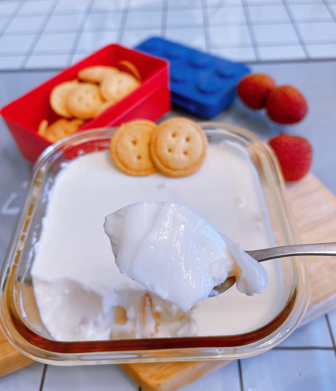 荔枝牛奶冻（消耗食材）