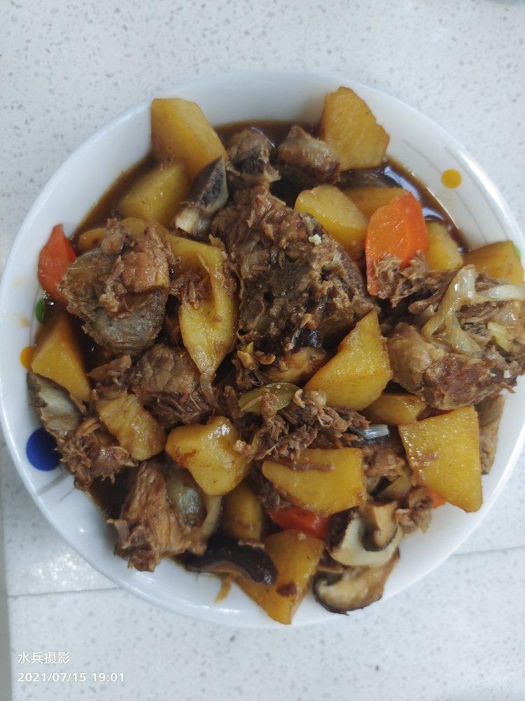 🔥巨好吃的红烧排骨炖土豆❗️懒人版轻松做拿手菜