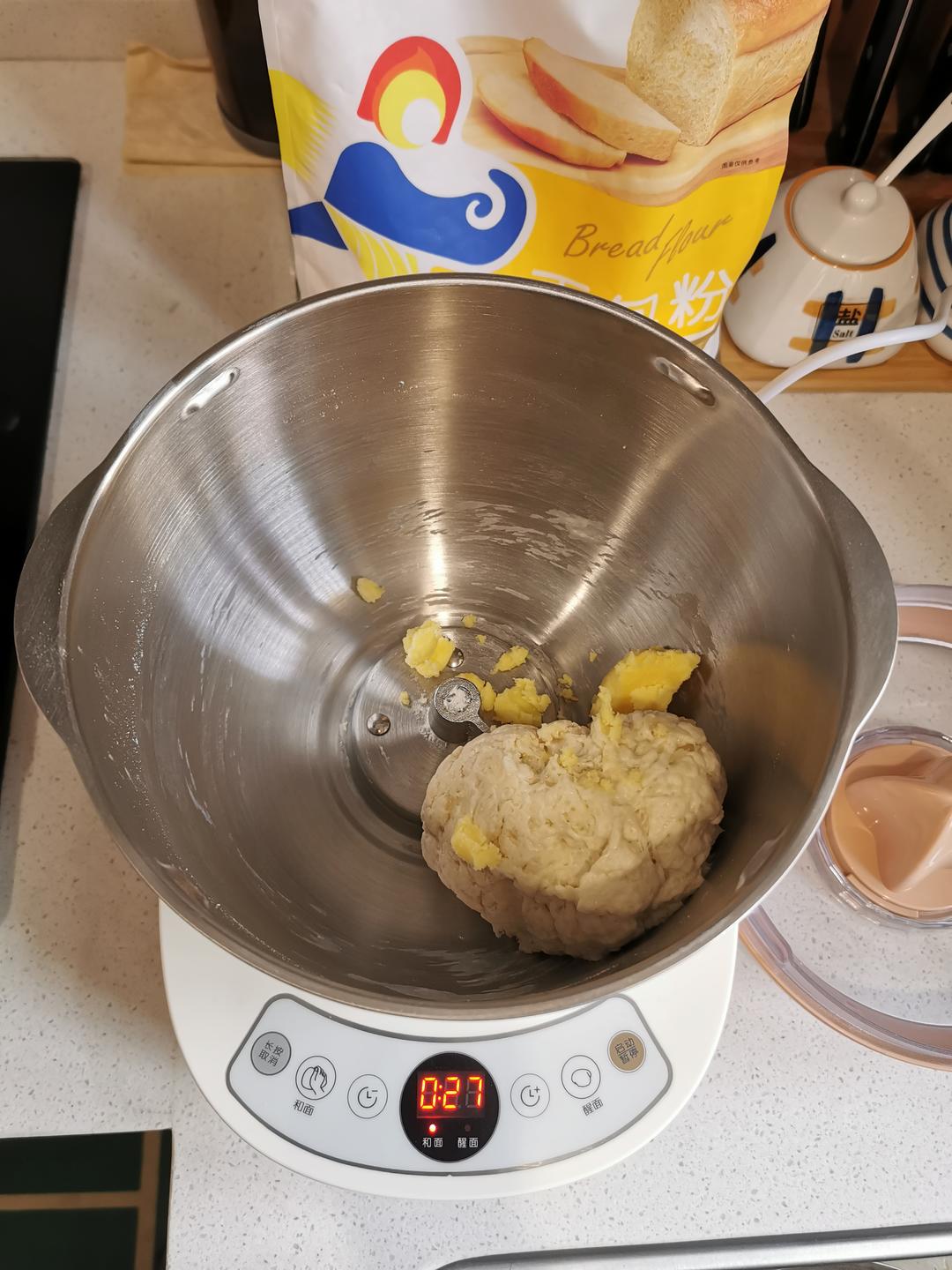 纯奶手撕吐司的做法 步骤1