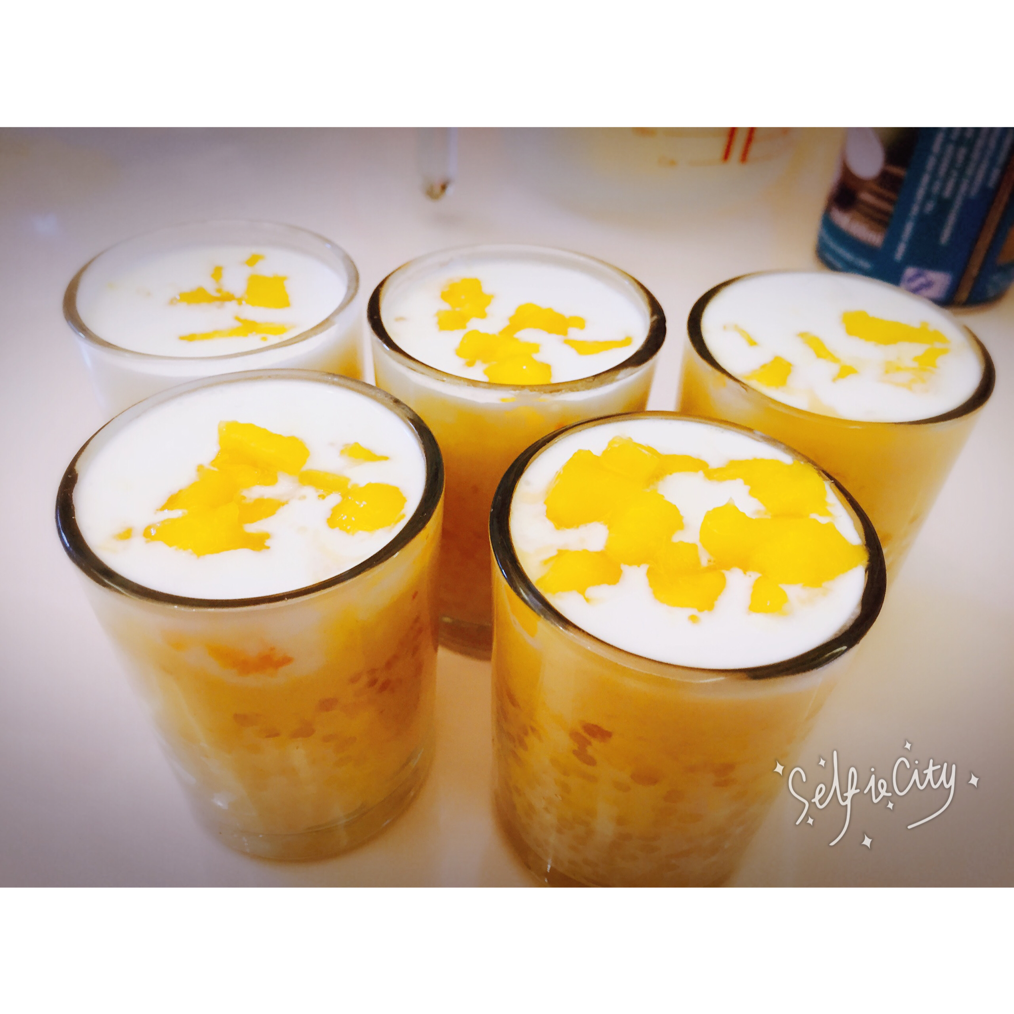 不输甜品店的杨枝甘露