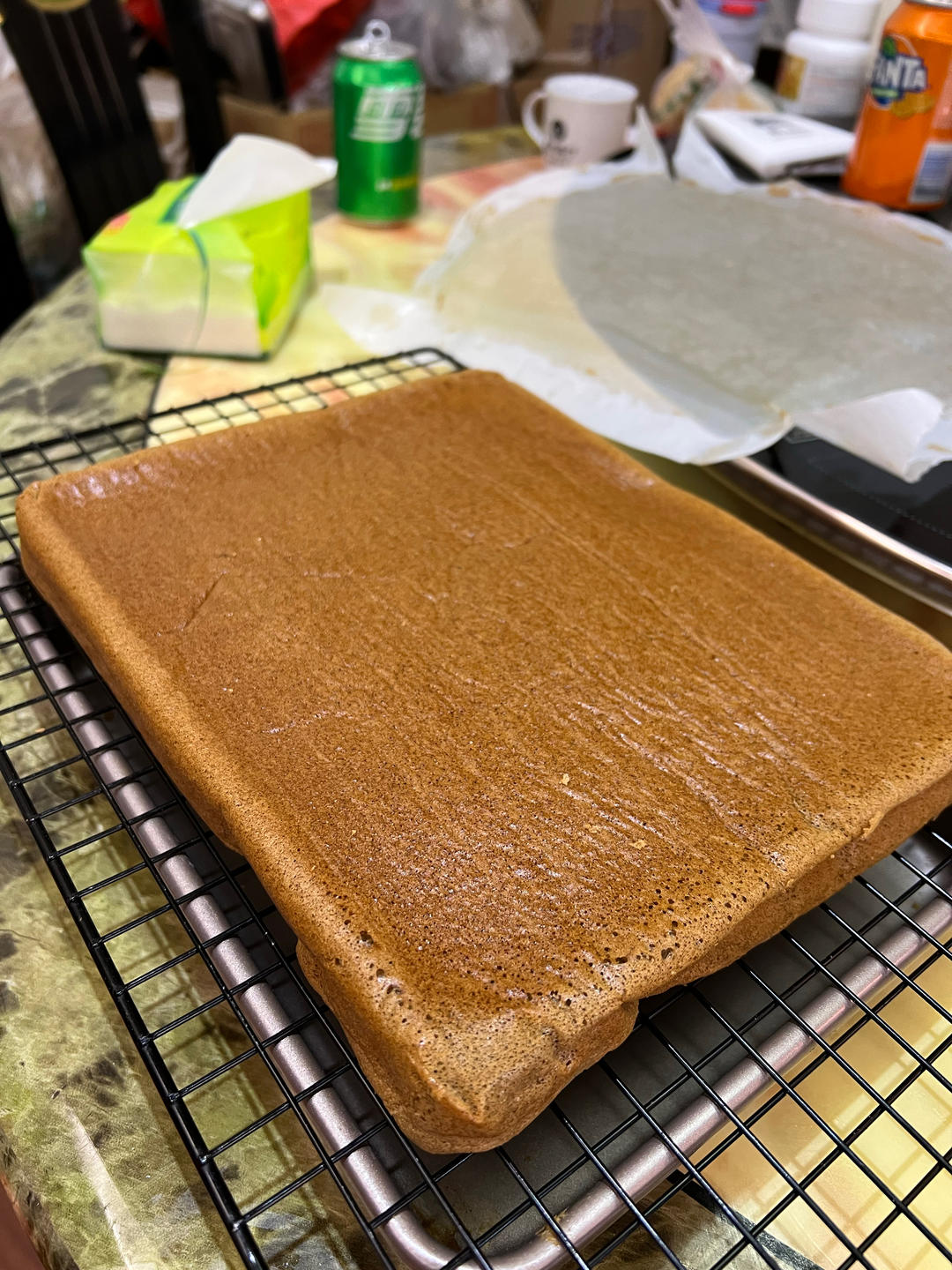“厚毛毯”｜咖啡蛋糕卷