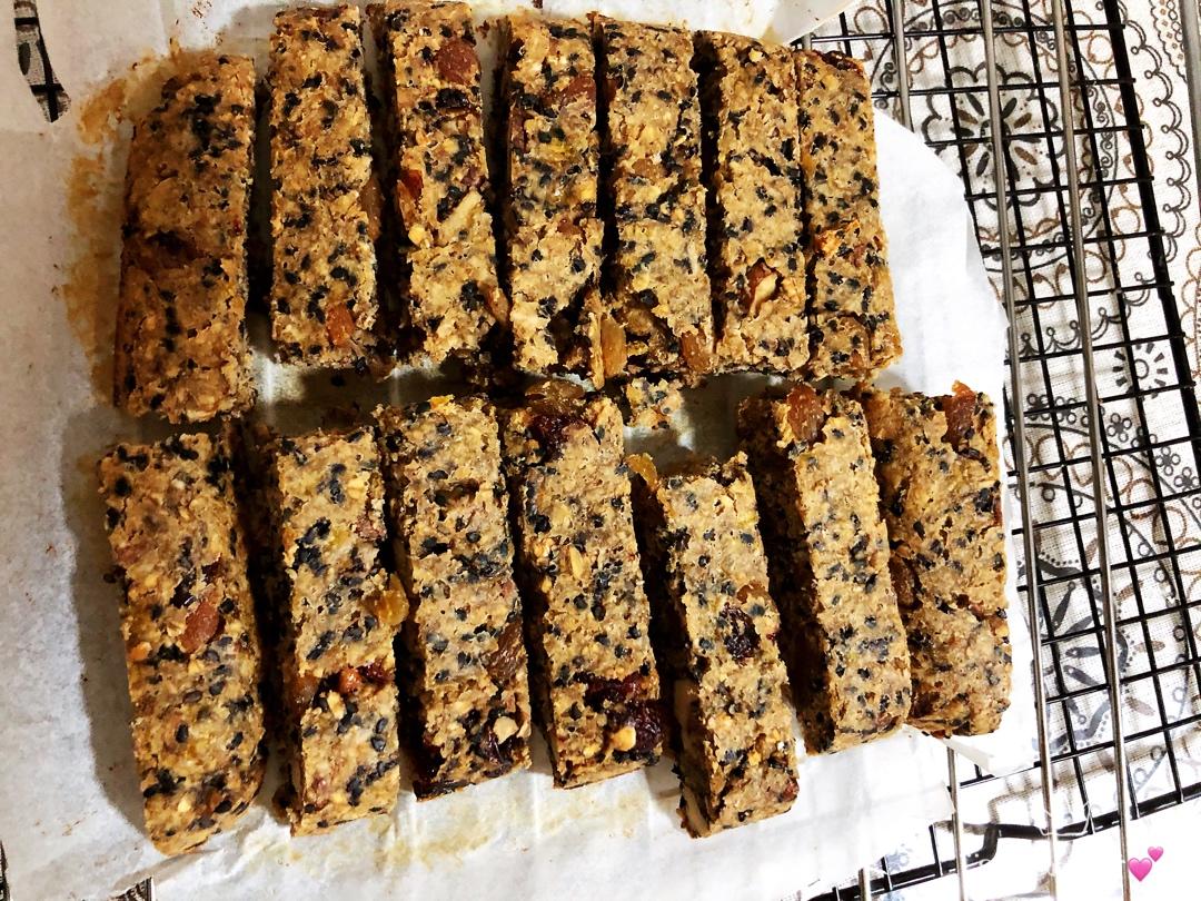 香蕉燕麦能量棒