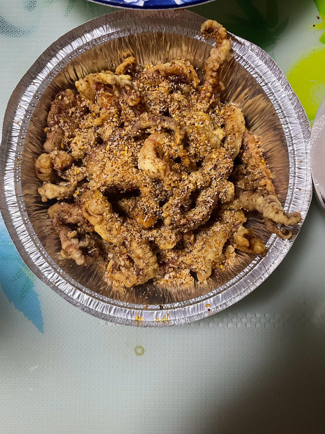 🦑🦑🦑干煸鱿鱼须🦑
超简单空气炸锅版！
🧑‍🍳厨房小白 信手拈来✨