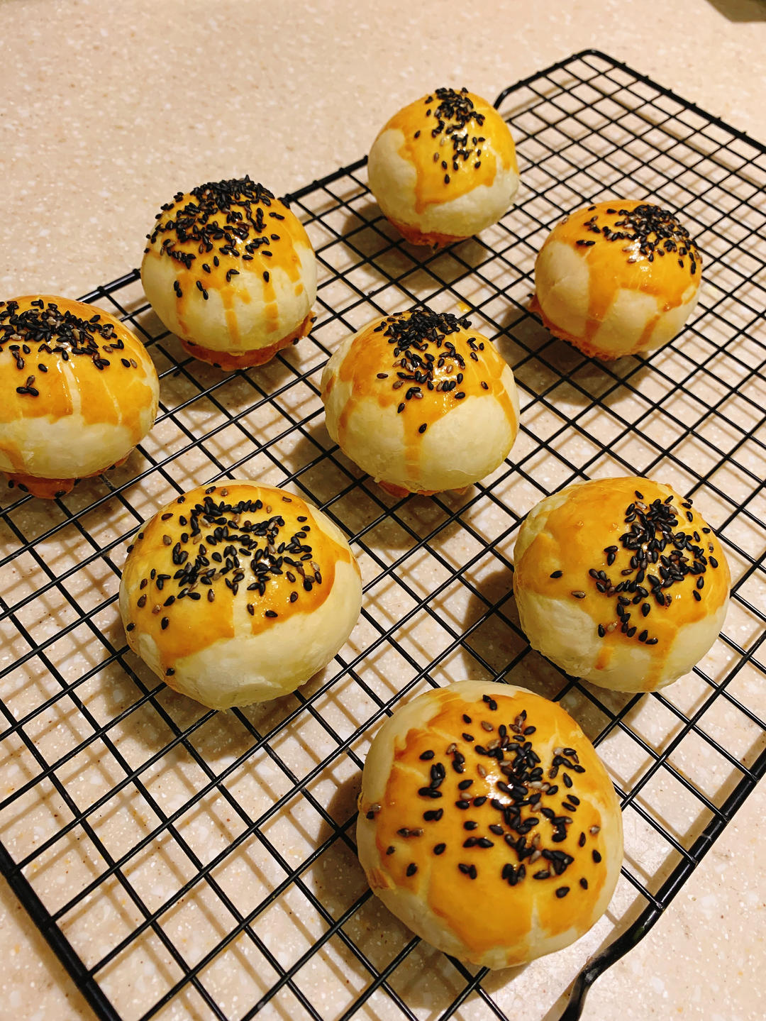 蛋黄酥&网红麻薯蛋黄酥---半圆天地盖包装调整方