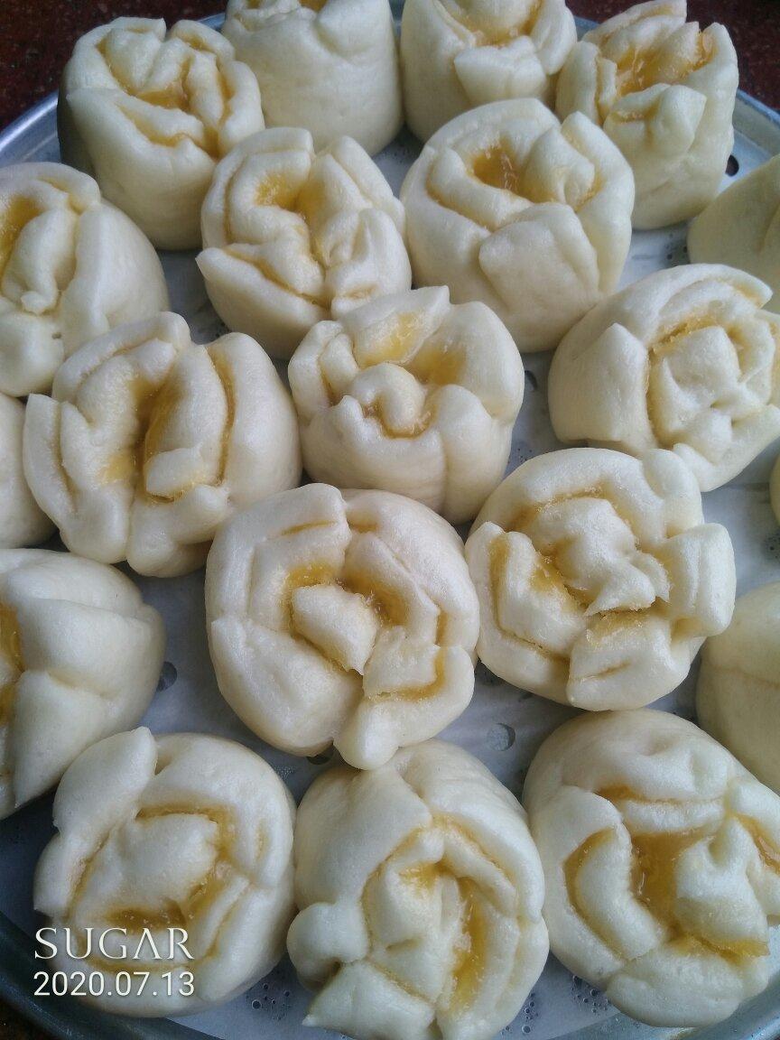 奶黄馅儿和奶黄包
