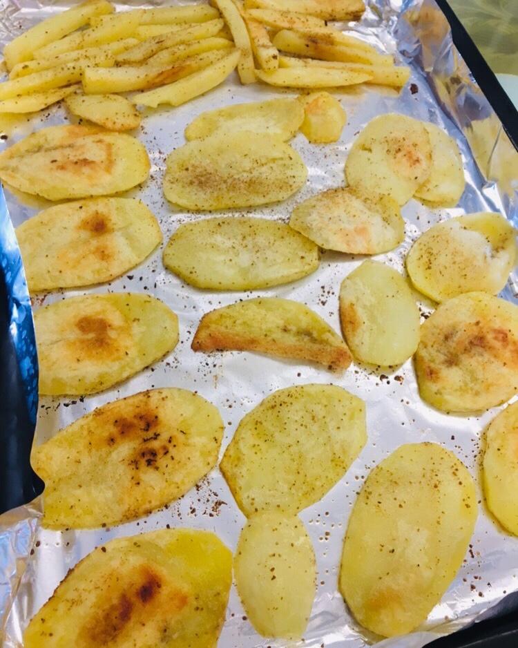 烤土豆片