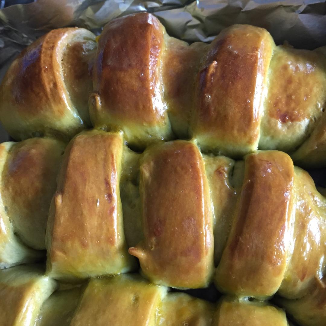 毛毛虫肉松面包