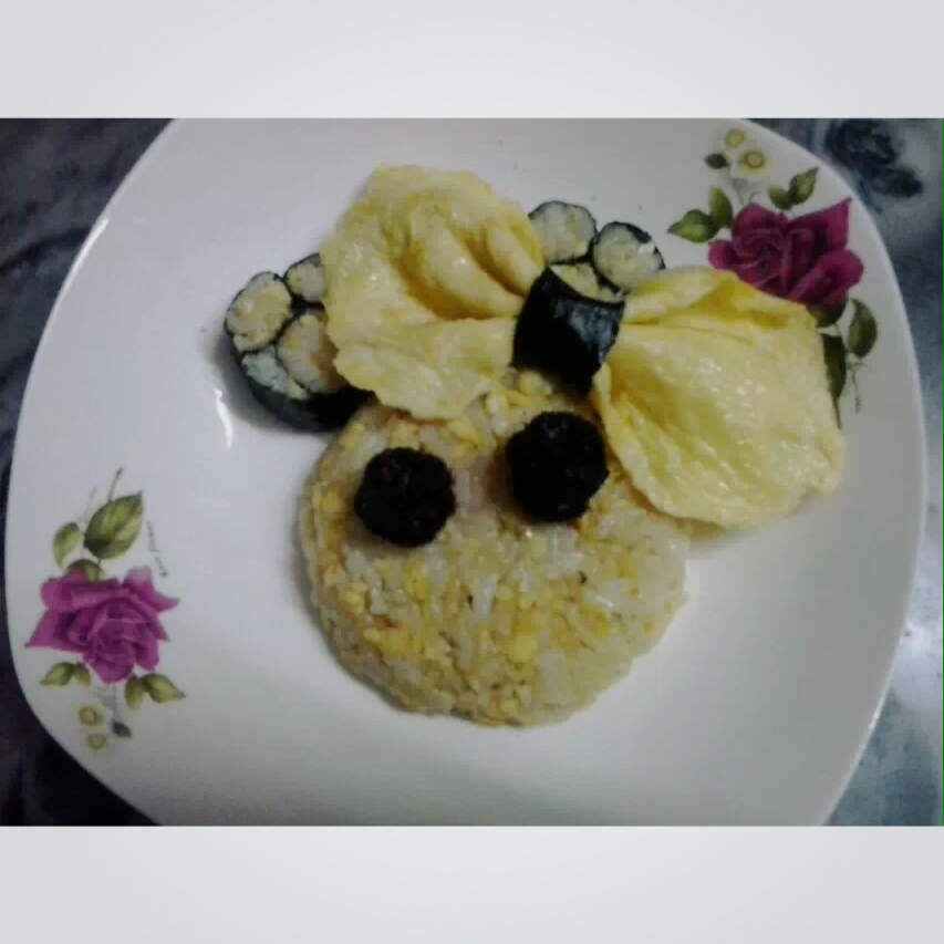 蛋包饭之：向日葵 ^ <