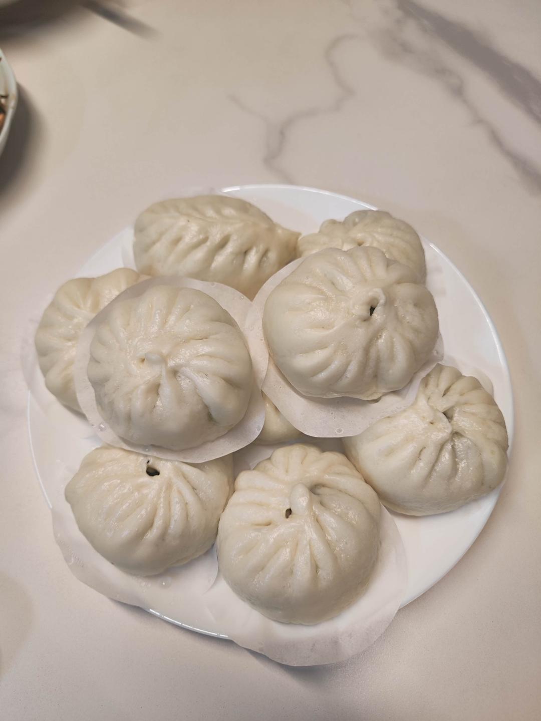 冬笋香菇菜包
